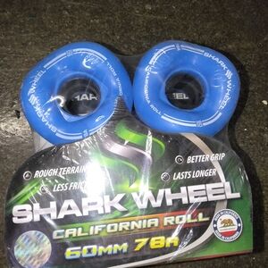 Shark Wheel Blue California Roll 60mm 78a